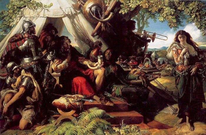 King Cophetua and the Beggarmaid, Maclise, Daniel